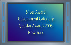 Silver Award Government Category Questar Awards 2005 New York