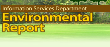 Information Services Department 2010 Environmental Report