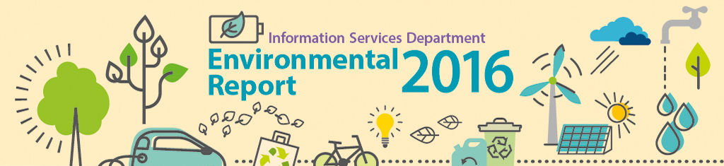 Information Services Department 2016 Environmental Report