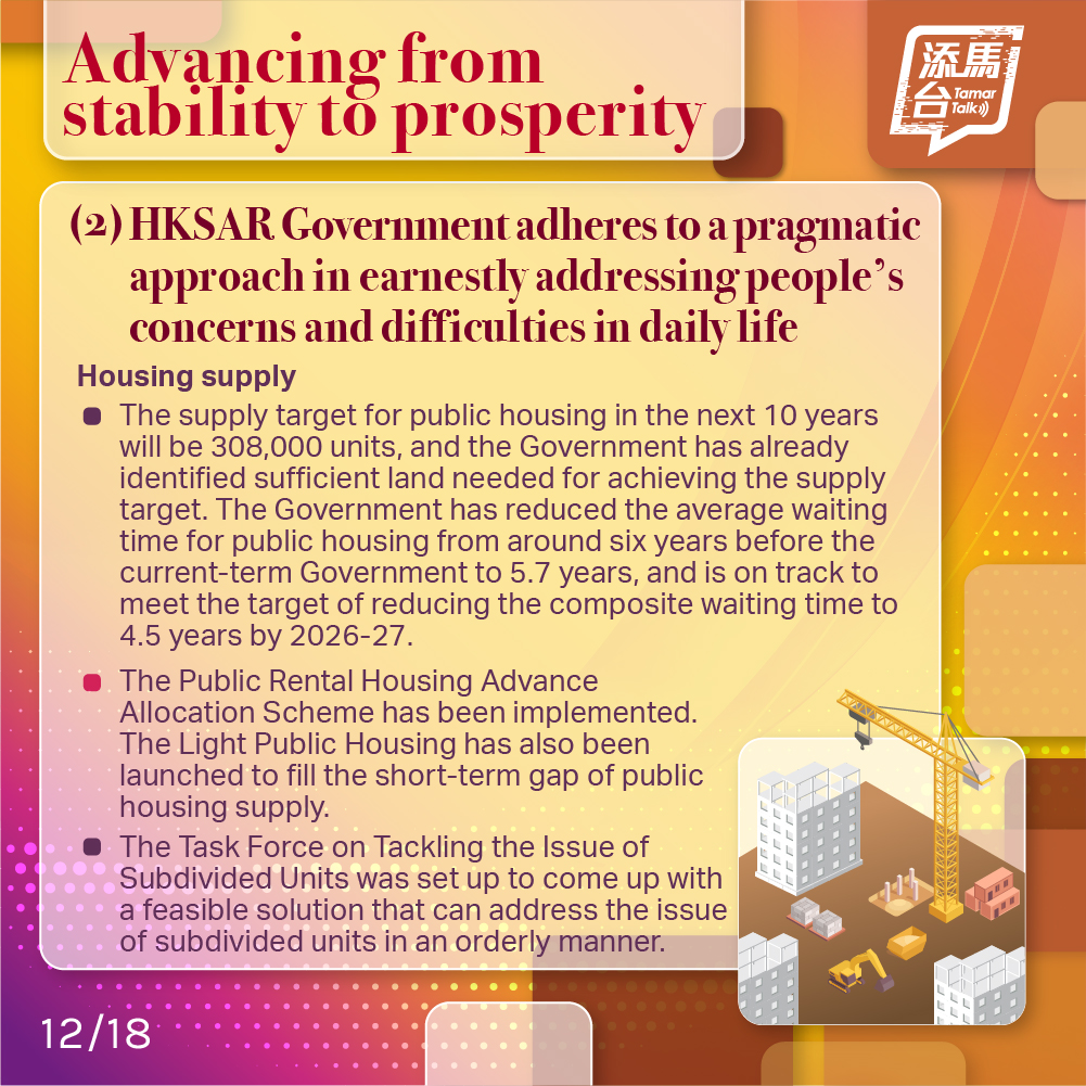 【Go from strength to strength✨】 
					Today marks the 27th anniversary of the establishment of the Hong Kong Special Administrative Region 🎊. An article titled “Impressive and Major Achievements of the Implementation of ‘One Country, Two Systems’ since Hong Kong’s Return to the Motherland - Continuously Demonstrating Immense Superiority of ‘One Country, Two Systems’” by Chief Executive John Lee is published. Learn more about it from the link below 👇🏻👀 