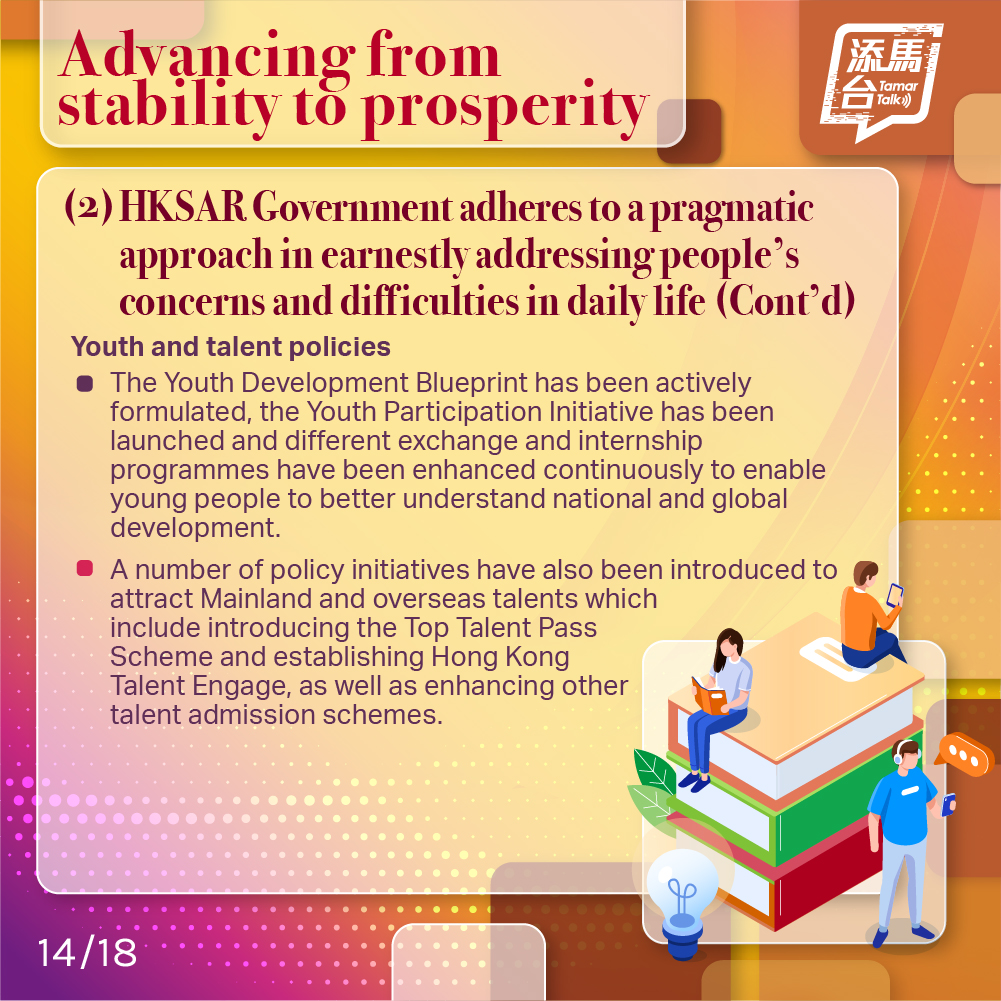 【Go from strength to strength✨】 
					Today marks the 27th anniversary of the establishment of the Hong Kong Special Administrative Region 🎊. An article titled “Impressive and Major Achievements of the Implementation of ‘One Country, Two Systems’ since Hong Kong’s Return to the Motherland - Continuously Demonstrating Immense Superiority of ‘One Country, Two Systems’” by Chief Executive John Lee is published. Learn more about it from the link below 👇🏻👀 