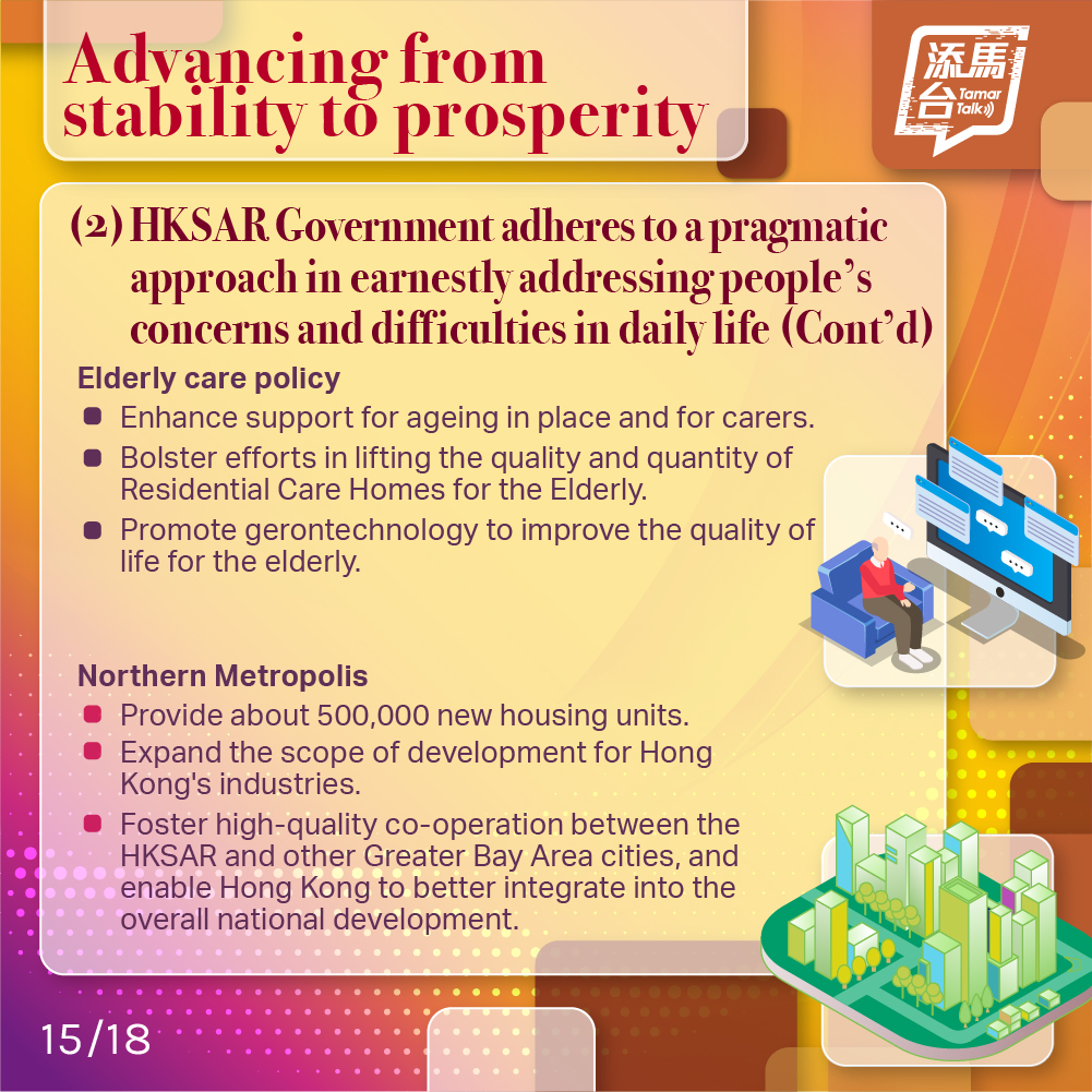 【Go from strength to strength✨】 
					Today marks the 27th anniversary of the establishment of the Hong Kong Special Administrative Region 🎊. An article titled “Impressive and Major Achievements of the Implementation of ‘One Country, Two Systems’ since Hong Kong’s Return to the Motherland - Continuously Demonstrating Immense Superiority of ‘One Country, Two Systems’” by Chief Executive John Lee is published. Learn more about it from the link below 👇🏻👀 