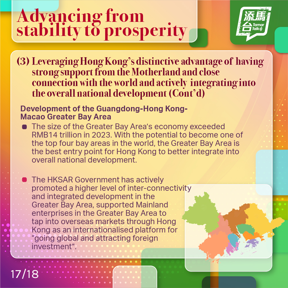 【Go from strength to strength✨】 
					Today marks the 27th anniversary of the establishment of the Hong Kong Special Administrative Region 🎊. An article titled “Impressive and Major Achievements of the Implementation of ‘One Country, Two Systems’ since Hong Kong’s Return to the Motherland - Continuously Demonstrating Immense Superiority of ‘One Country, Two Systems’” by Chief Executive John Lee is published. Learn more about it from the link below 👇🏻👀 