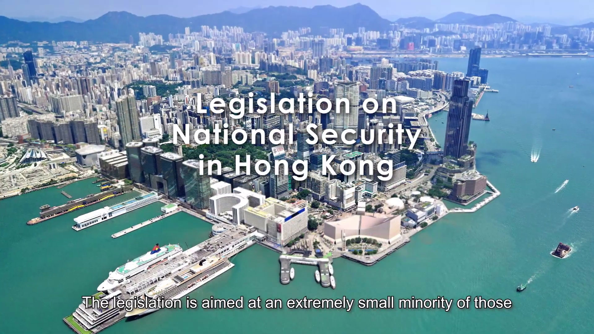 CE's remarks on national security legislation in Hong Kong